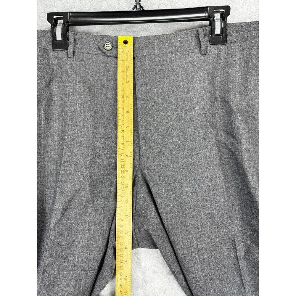 Canali Mens Suit 58R Gray Wool 2 Pieces Italy Travel Silk Lined made in Italy